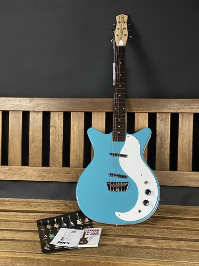 Danelectro Stock 59 Aquamarine